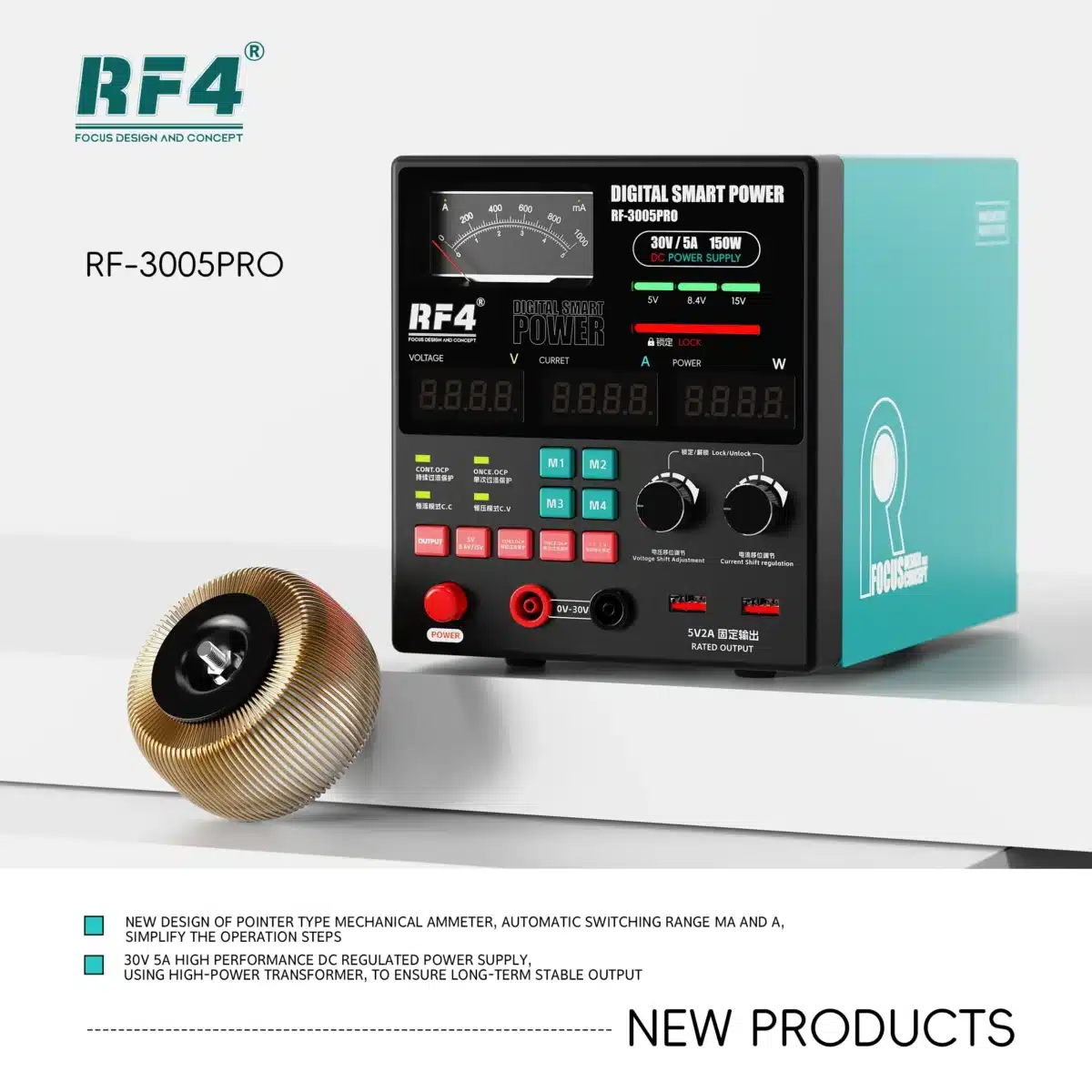 RF4 3005 Pro  5A  30V - Image 1